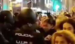 Police tackle riots as football fans brawl in Spain after Argentina’s epic World Cup win