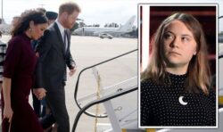Harry and Meghan’s ‘private jet habit’ questioned as Thunberg appears in Netflix clip