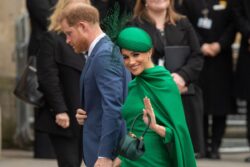 Meghan’s farewell tour outfits as she says she wanted to ‘look like a rainbow’