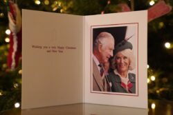 King and Queen Consort choose Highland Gathering photo for Christmas card