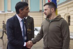 Sunak and Zelensky discuss latest Russian strikes on Ukraine