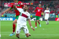 Man Utd star Bruno Fernandes slammed for diving against Morocco by Nigel de Jong