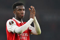 Eddie Nketiah sends message to Mikel Arteta with Arsenal star ready to step up following Gabriel Jesus blow