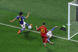 Gary Neville and Graeme Souness baffled by VAR in Japan’s win over Spain