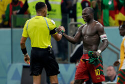 Ian Wright hails ‘beautiful moment’ as Vincent Aboubakar scores Cameroon’s winner over Brazil and then sent off