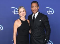 Good Morning America’s TJ Holmes spotted kissing Amy Robach on Miami getaway after filing for divorce