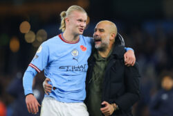 Pep Guardiola warns Erling Haaland against being ‘contaminated’ by Leeds United