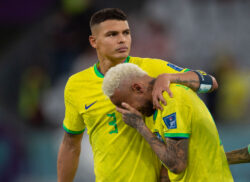 ‘We messed up’ – Chelsea star Thiago Silva reacts to Brazil’s World Cup exit at the hands of Croatia