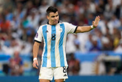 Argentina star Marcos Acuna left out of World Cup final starting line-up after failing late fitness test