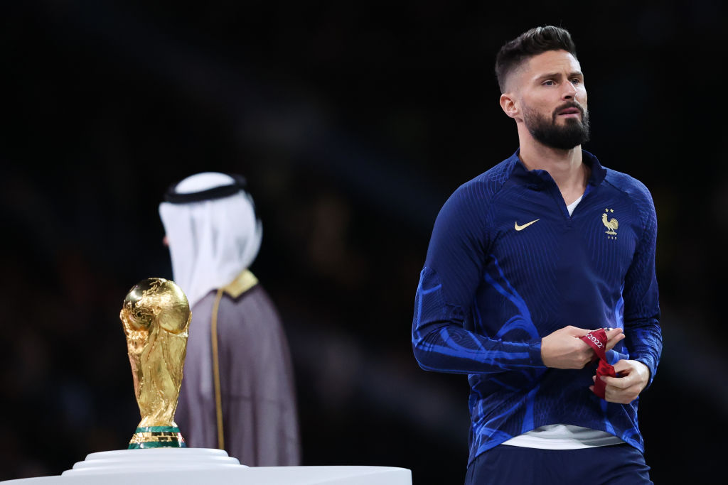 Didier Deschamps reveals why he subbed Olivier Giroud in 40th minute of World Cup final