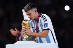 Lisandro Martinez skips Argentina World Cup teammate Nicolas Tagliafico’s wedding to return to Manchester United