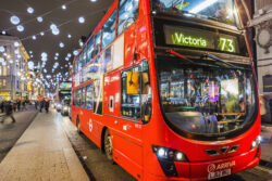 Do trains and buses run on Christmas Eve?