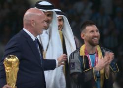 Gary Lineker slams FIFA for making Lionel Messi wear ‘little robe’ during World Cup trophy presentation