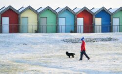 White Christmas hopes dashed as UK to be hit my milder spell on 25 December