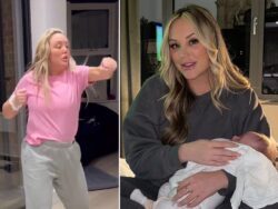 Charlotte Crosby ‘actually embarrassed’ at how ‘out of shape’ she is after pregnancy