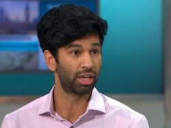 Junior doctor’s interview about NHS strikes on Good Morning Britain bizarrely interrupted by chill music and viewers can’t handle it