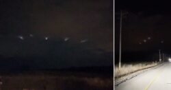 Glowing white lights stir speculation of new UFO sightings