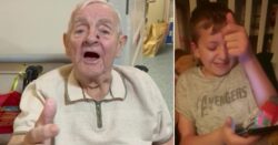 Grandad sends videos of himself singing to his autistic grandson to help him sleep