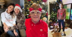 Sir Elton John, Sir Mick Jagger and Victoria Beckham among celebrities spreading Christmas cheer with festive fan messages