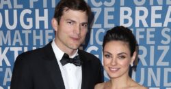 Mila Kunis was ‘curled up’ next to husband Ashton Kutcher while supporting him through vasculitis battle