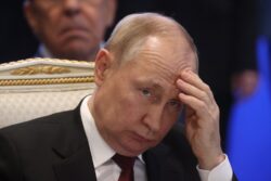 Vladimir Putin ‘fell down stairs and suffered bruising to his coccyx’ at home