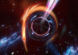 Mysterious blast of light came from a black hole annihilating a star