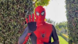 Prince Harry dresses up as Spiderman in adorable new video message