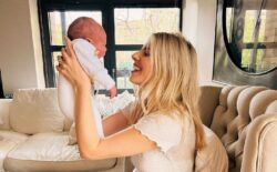 Mollie King reveals baby daughter’s beautiful middle name days after dad’s death