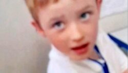 Police hunt for schoolboy, 8, who has gone missing