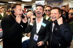 Beaming Simon Cowell joins Ant and Dec for charity day amid Britain’s Got Talent David Walliams drama