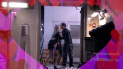 Emily Atack and Joey Essex see out final Celebrity Juice episode with a bang with sneaky kiss: ‘The camera never lies’