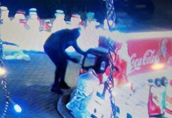 Thieves steal mum’s homemade Coca-Cola truck from Christmas display