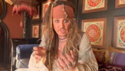 Johnny Depp briefly reprises Captain Jack Sparrow role to surprise terminally ill fan in sweet video: ‘I wish you the best of luck’