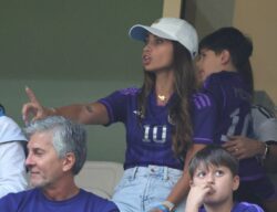 Lionel Messi’s wife Antonela Roccuzzo leads WAGs supporting Argentina and France at World Cup 2022 final