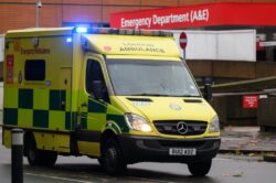 Which ambulance services are on strike today?