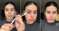 This ‘no makeup’ trick loved by models creates the illusion of naturally full lashes