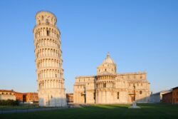 Leaning Tower of Pisa has moved upright by 1.6 inches over the last 20 years