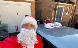 Cabbie slams council killjoys who banned him wearing a Santa beard ‘for safety’