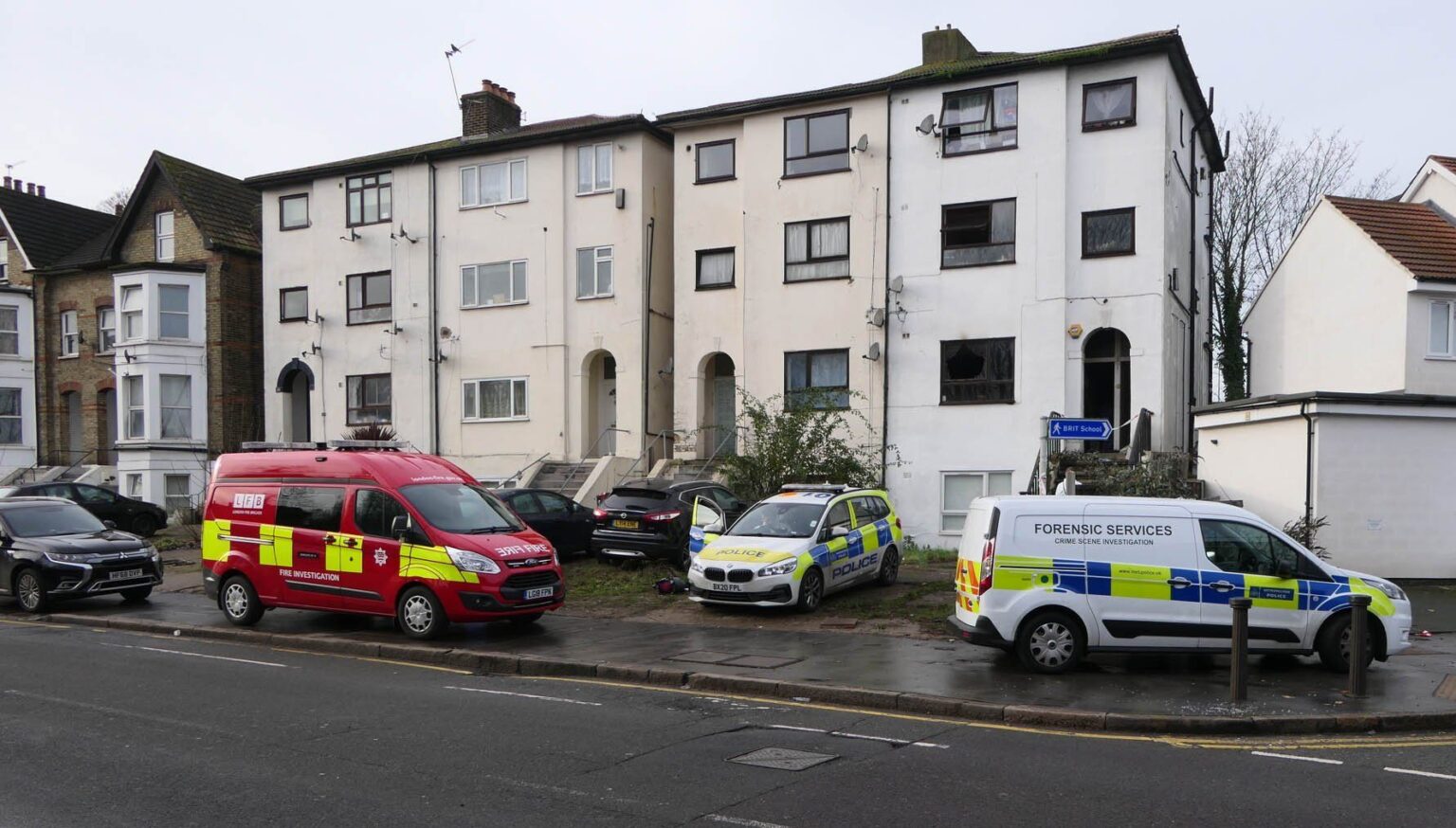 Woman dies in London flat fire in early hours of Christmas Eve