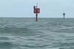 Shipwrecked fisherman survives by clinging to buoy for two days