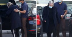 Ozzy Osbourne helped by assistant as he arrives for appointment amid walking struggles after spinal surgery