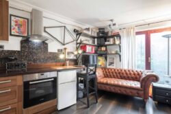 Finally, a studio flat we wouldn’t mind living in, boasting its own steam room and cinema