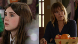 Emmerdale spoilers: Rhona furiously lashes out as April dares to wear eye shadow