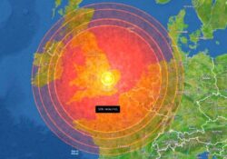 This website lets you simulate a space rock crashing into any spot on earth