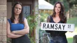 Neighbours star Bonnie Anderson gives birth and reveals baby name