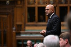 Sajid Javid announces he will stand down at next general election