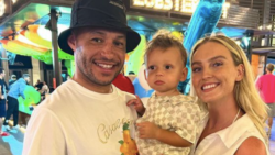 Perrie Edwards gives fans glimpse inside family holiday with Alex Oxlade-Chamberlain as they visit Dubai fairground with adorable baby Axel