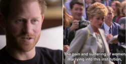 Prince Harry speaks of ‘pain and suffering’ of women marrying into royal family