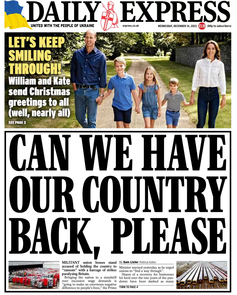 Daily Express - Can we have our country back please?