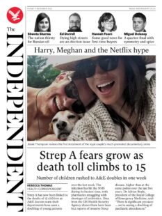 The Independent – Strep A fears grow as death toll climbs to 15